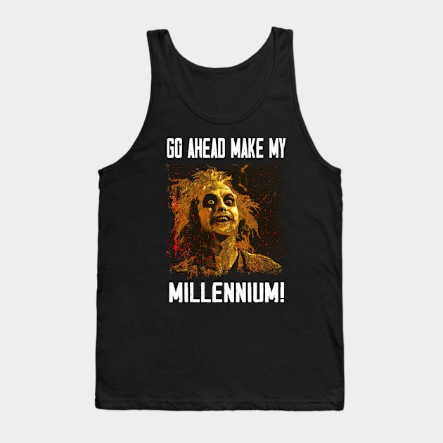 Classic Millennium Quotes Tank Top by Black Demon Bear